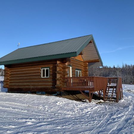 Secluded Log Cabin, 30 Min From Chena Hot Springs Pleasant Valley Exterior foto