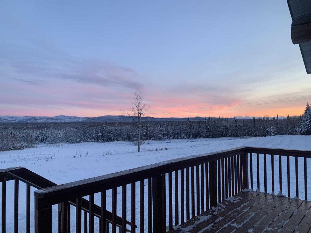 Secluded Log Cabin, 30 Min From Chena Hot Springs Pleasant Valley Exterior foto