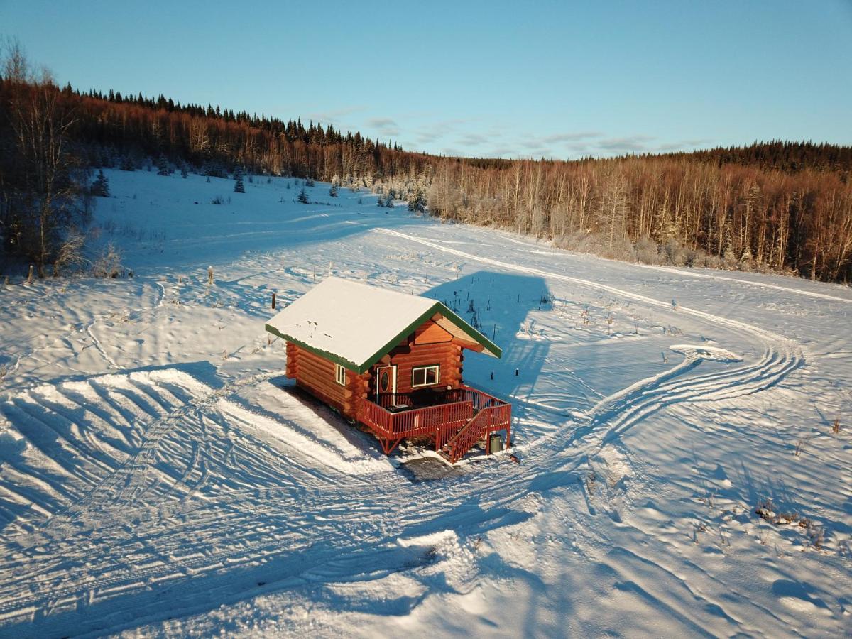 Secluded Log Cabin, 30 Min From Chena Hot Springs Pleasant Valley Exterior foto