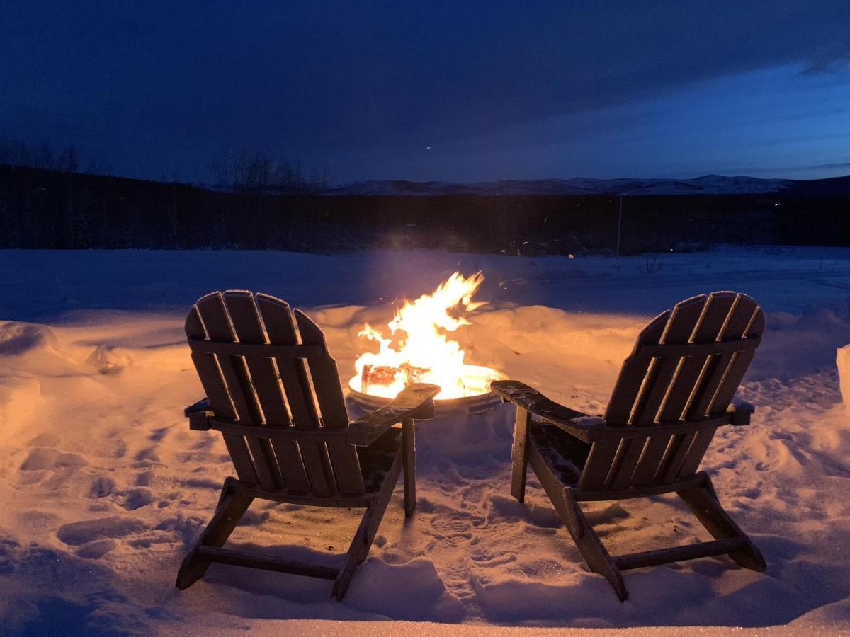 Secluded Log Cabin, 30 Min From Chena Hot Springs Pleasant Valley Exterior foto